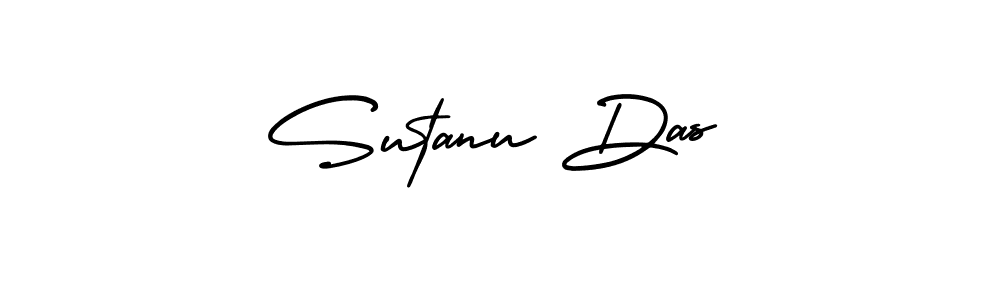 Make a beautiful signature design for name Sutanu Das. With this signature (AmerikaSignatureDemo-Regular) style, you can create a handwritten signature for free. Sutanu Das signature style 3 images and pictures png