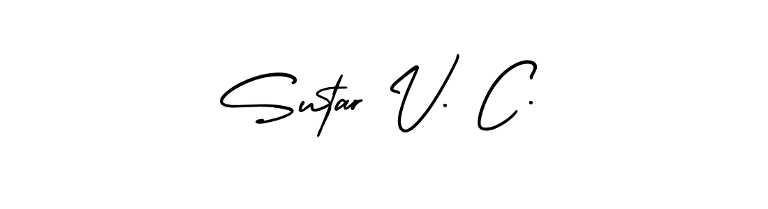 See photos of Sutar V. C. official signature by Spectra . Check more albums & portfolios. Read reviews & check more about AmerikaSignatureDemo-Regular font. Sutar V. C. signature style 3 images and pictures png