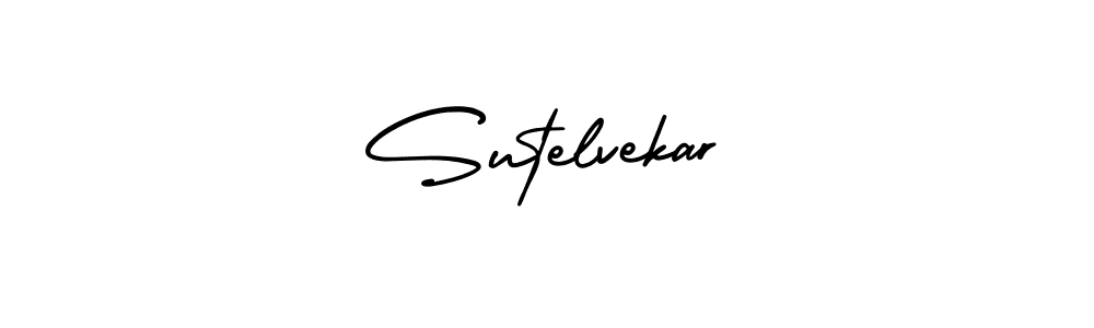 Also You can easily find your signature by using the search form. We will create Sutelvekar name handwritten signature images for you free of cost using AmerikaSignatureDemo-Regular sign style. Sutelvekar signature style 3 images and pictures png