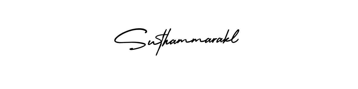 Suthammarakl stylish signature style. Best Handwritten Sign (AmerikaSignatureDemo-Regular) for my name. Handwritten Signature Collection Ideas for my name Suthammarakl. Suthammarakl signature style 3 images and pictures png