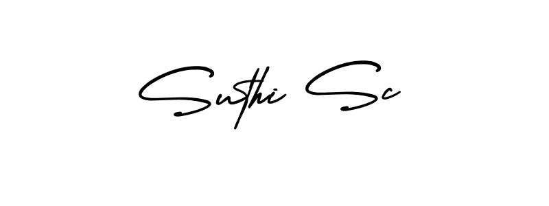 Also we have Suthi Sc name is the best signature style. Create professional handwritten signature collection using AmerikaSignatureDemo-Regular autograph style. Suthi Sc signature style 3 images and pictures png