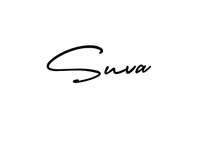 It looks lik you need a new signature style for name Suva. Design unique handwritten (AmerikaSignatureDemo-Regular) signature with our free signature maker in just a few clicks. Suva signature style 3 images and pictures png