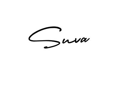 It looks lik you need a new signature style for name Suva. Design unique handwritten (AmerikaSignatureDemo-Regular) signature with our free signature maker in just a few clicks. Suva signature style 3 images and pictures png