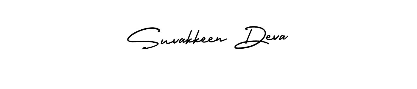Make a beautiful signature design for name Suvakkeen Deva. Use this online signature maker to create a handwritten signature for free. Suvakkeen Deva signature style 3 images and pictures png