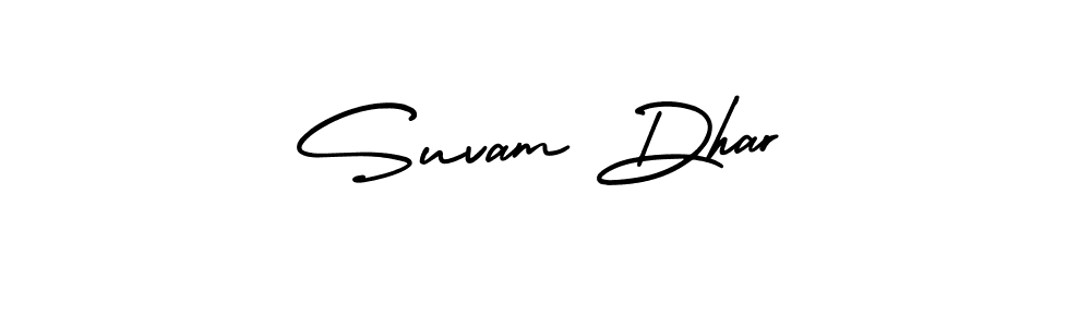 if you are searching for the best signature style for your name Suvam Dhar. so please give up your signature search. here we have designed multiple signature styles  using AmerikaSignatureDemo-Regular. Suvam Dhar signature style 3 images and pictures png