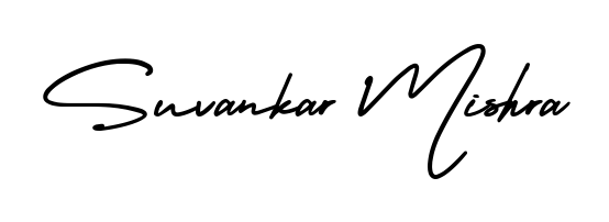 You should practise on your own different ways (AmerikaSignatureDemo-Regular) to write your name (Suvankar Mishra) in signature. Don't let someone else do it for you. Suvankar Mishra signature style 3 images and pictures png