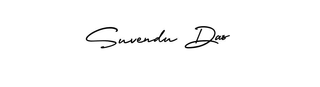 How to make Suvendu Das signature? AmerikaSignatureDemo-Regular is a professional autograph style. Create handwritten signature for Suvendu Das name. Suvendu Das signature style 3 images and pictures png