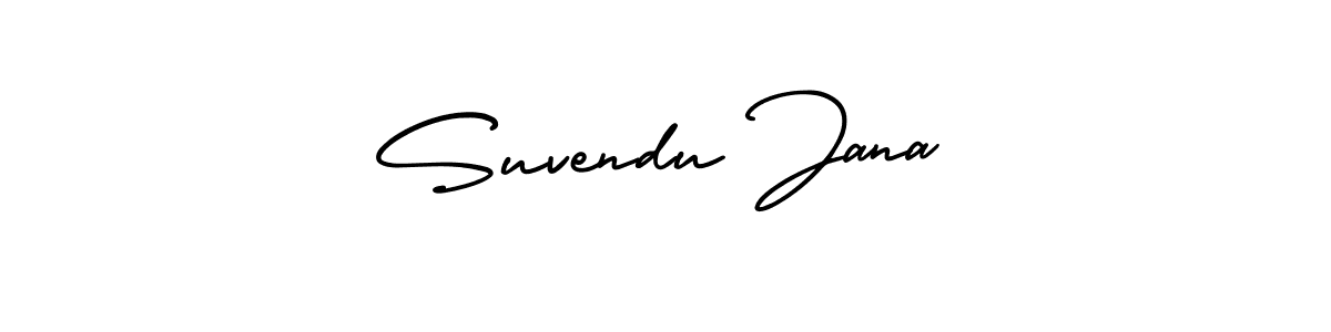 Also we have Suvendu Jana name is the best signature style. Create professional handwritten signature collection using AmerikaSignatureDemo-Regular autograph style. Suvendu Jana signature style 3 images and pictures png