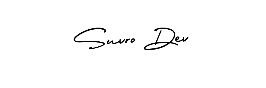 See photos of Suvro Dev official signature by Spectra . Check more albums & portfolios. Read reviews & check more about AmerikaSignatureDemo-Regular font. Suvro Dev signature style 3 images and pictures png