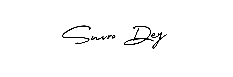 Similarly AmerikaSignatureDemo-Regular is the best handwritten signature design. Signature creator online .You can use it as an online autograph creator for name Suvro Dey. Suvro Dey signature style 3 images and pictures png