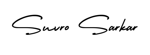Generate high-definition signature styles for Suvro Sarkar. The AmerikaSignatureDemo-Regular typeface ensures crisp legibility and sophisticated design. Suvro Sarkar signature style 3 images and pictures png