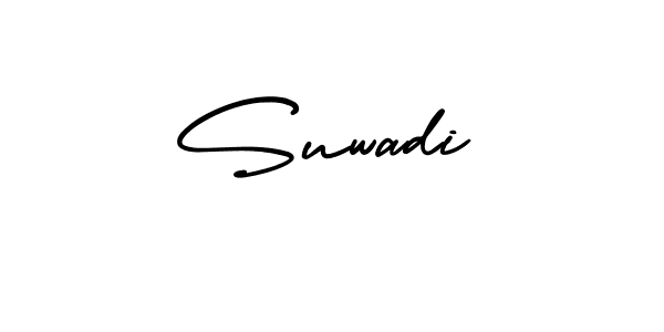 Make a beautiful signature design for name Suwadi. Use this online signature maker to create a handwritten signature for free. Suwadi signature style 3 images and pictures png