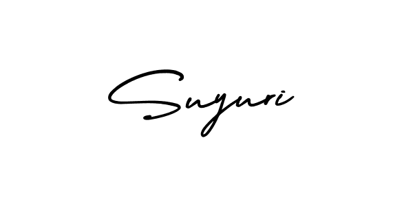 Make a beautiful signature design for name Suyuri. With this signature (AmerikaSignatureDemo-Regular) style, you can create a handwritten signature for free. Suyuri signature style 3 images and pictures png