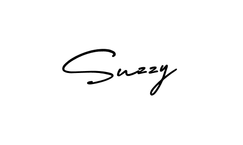 The best way (AmerikaSignatureDemo-Regular) to make a short signature is to pick only two or three words in your name. The name Suzzy include a total of six letters. For converting this name. Suzzy signature style 3 images and pictures png