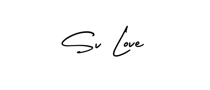 How to make Sv Love name signature. Use AmerikaSignatureDemo-Regular style for creating short signs online. This is the latest handwritten sign. Sv Love signature style 3 images and pictures png