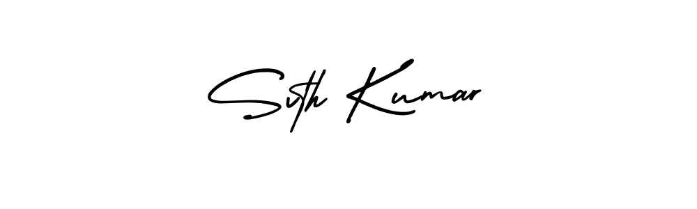 Also we have Svth Kumar name is the best signature style. Create professional handwritten signature collection using AmerikaSignatureDemo-Regular autograph style. Svth Kumar signature style 3 images and pictures png