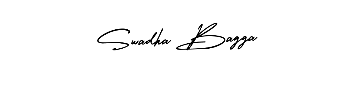 See photos of Swadha Bagga official signature by Spectra . Check more albums & portfolios. Read reviews & check more about AmerikaSignatureDemo-Regular font. Swadha Bagga signature style 3 images and pictures png