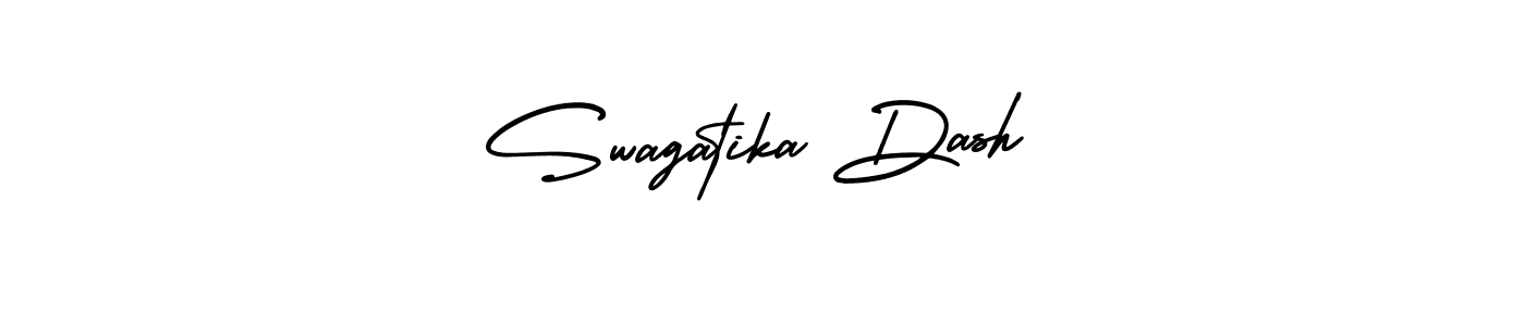 Also You can easily find your signature by using the search form. We will create Swagatika Dash name handwritten signature images for you free of cost using AmerikaSignatureDemo-Regular sign style. Swagatika Dash signature style 3 images and pictures png