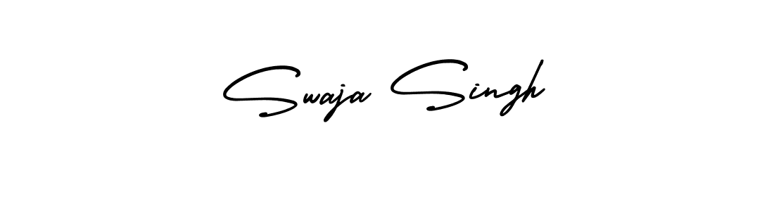 How to Draw Swaja Singh signature style? AmerikaSignatureDemo-Regular is a latest design signature styles for name Swaja Singh. Swaja Singh signature style 3 images and pictures png