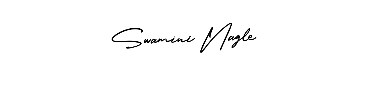 Here are the top 10 professional signature styles for the name Swamini Nagle. These are the best autograph styles you can use for your name. Swamini Nagle signature style 3 images and pictures png