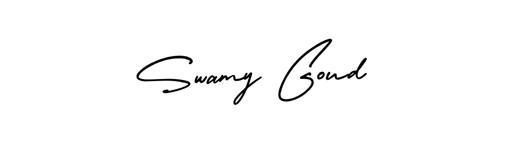 if you are searching for the best signature style for your name Swamy Goud. so please give up your signature search. here we have designed multiple signature styles  using AmerikaSignatureDemo-Regular. Swamy Goud signature style 3 images and pictures png