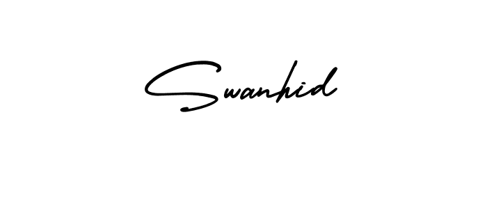Make a short Swanhid signature style. Manage your documents anywhere anytime using AmerikaSignatureDemo-Regular. Create and add eSignatures, submit forms, share and send files easily. Swanhid signature style 3 images and pictures png