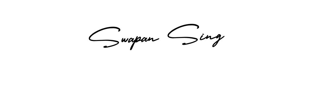 if you are searching for the best signature style for your name Swapan Sing. so please give up your signature search. here we have designed multiple signature styles  using AmerikaSignatureDemo-Regular. Swapan Sing signature style 3 images and pictures png