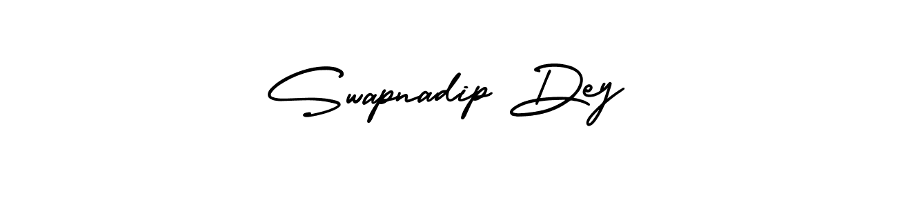 How to Draw Swapnadip Dey signature style? AmerikaSignatureDemo-Regular is a latest design signature styles for name Swapnadip Dey. Swapnadip Dey signature style 3 images and pictures png