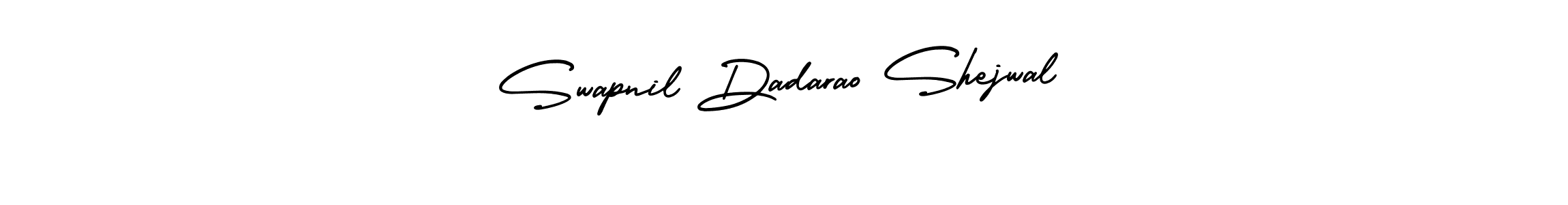 Make a beautiful signature design for name Swapnil Dadarao Shejwal. Use this online signature maker to create a handwritten signature for free. Swapnil Dadarao Shejwal signature style 3 images and pictures png