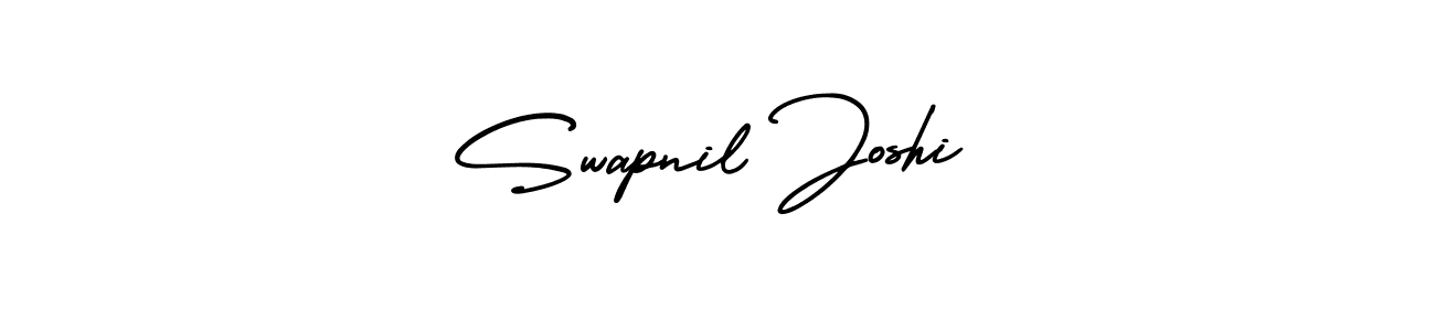 It looks lik you need a new signature style for name Swapnil Joshi. Design unique handwritten (AmerikaSignatureDemo-Regular) signature with our free signature maker in just a few clicks. Swapnil Joshi signature style 3 images and pictures png