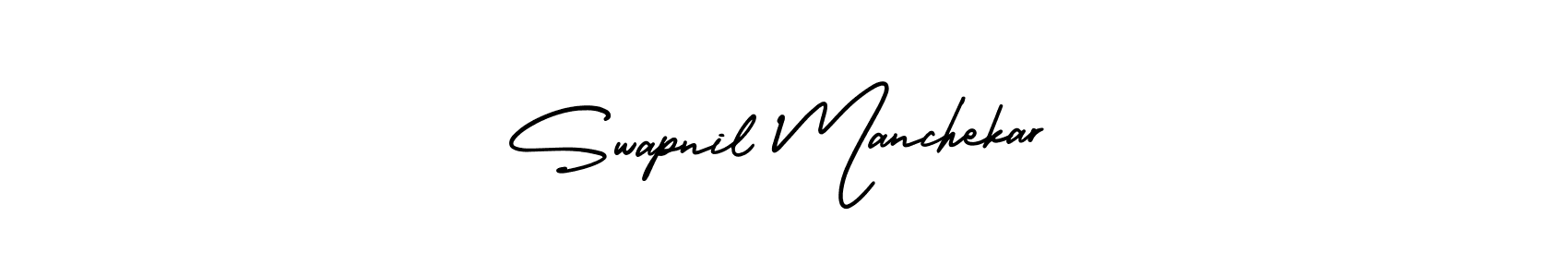 Best and Professional Signature Style for Swapnil Manchekar. AmerikaSignatureDemo-Regular Best Signature Style Collection. Swapnil Manchekar signature style 3 images and pictures png