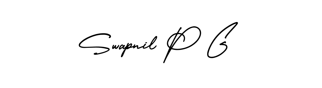 Best and Professional Signature Style for Swapnil P G. AmerikaSignatureDemo-Regular Best Signature Style Collection. Swapnil P G signature style 3 images and pictures png