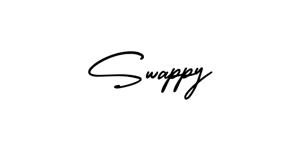 Also we have Swappy name is the best signature style. Create professional handwritten signature collection using AmerikaSignatureDemo-Regular autograph style. Swappy signature style 3 images and pictures png