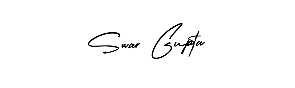 if you are searching for the best signature style for your name Swar Gupta. so please give up your signature search. here we have designed multiple signature styles  using AmerikaSignatureDemo-Regular. Swar Gupta signature style 3 images and pictures png
