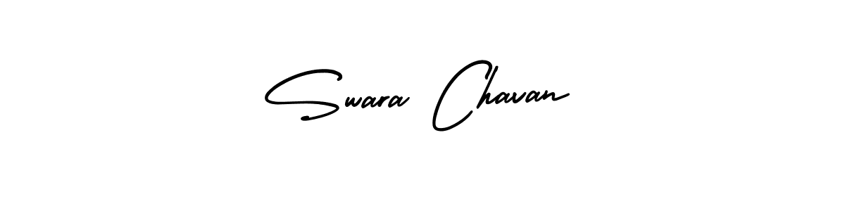 It looks lik you need a new signature style for name Swara Chavan. Design unique handwritten (AmerikaSignatureDemo-Regular) signature with our free signature maker in just a few clicks. Swara Chavan signature style 3 images and pictures png