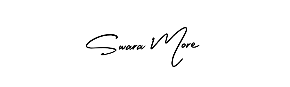 Once you've used our free online signature maker to create your best signature AmerikaSignatureDemo-Regular style, it's time to enjoy all of the benefits that Swara More name signing documents. Swara More signature style 3 images and pictures png