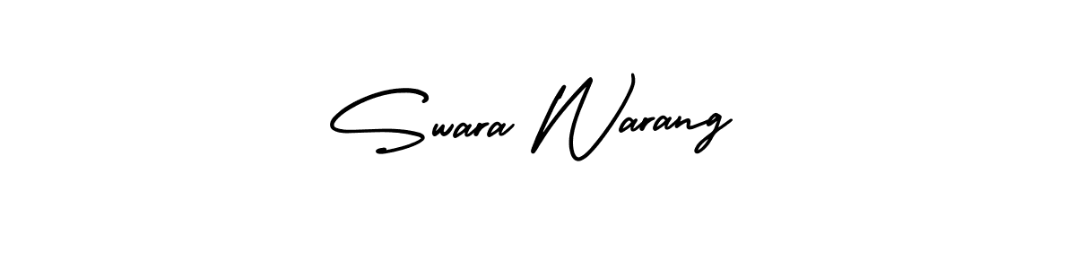 Once you've used our free online signature maker to create your best signature AmerikaSignatureDemo-Regular style, it's time to enjoy all of the benefits that Swara Warang name signing documents. Swara Warang signature style 3 images and pictures png