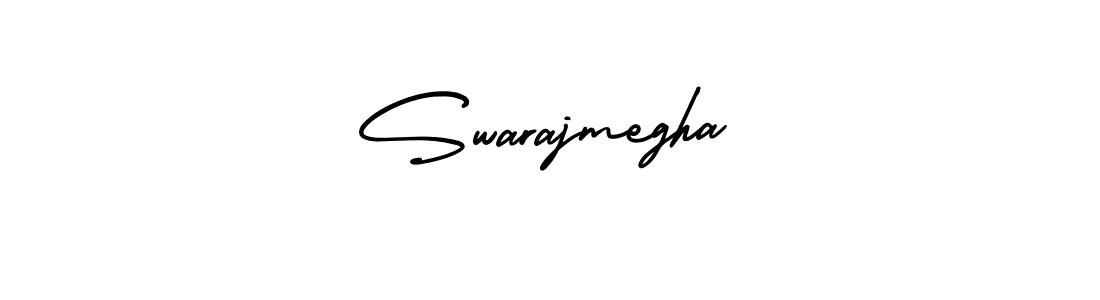 How to Draw Swarajmegha signature style? AmerikaSignatureDemo-Regular is a latest design signature styles for name Swarajmegha. Swarajmegha signature style 3 images and pictures png