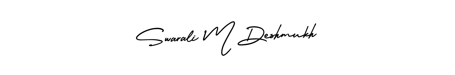 Once you've used our free online signature maker to create your best signature AmerikaSignatureDemo-Regular style, it's time to enjoy all of the benefits that Swarali M Deshmukh name signing documents. Swarali M Deshmukh signature style 3 images and pictures png