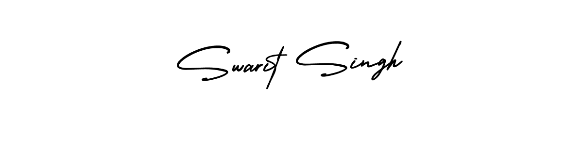 Make a beautiful signature design for name Swarit Singh. Use this online signature maker to create a handwritten signature for free. Swarit Singh signature style 3 images and pictures png