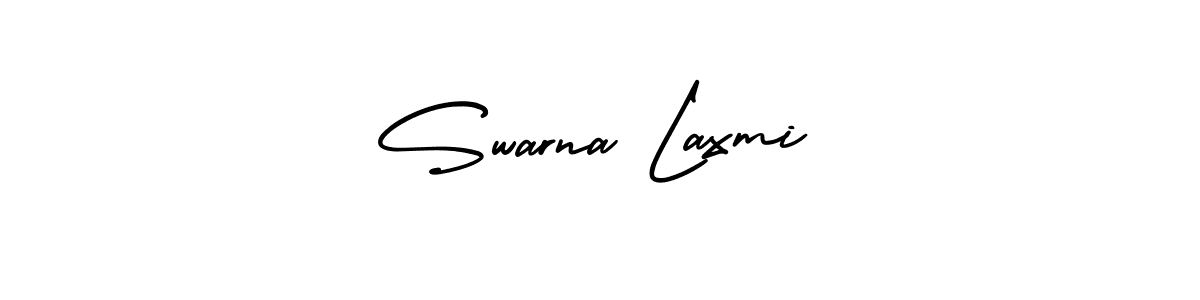 Make a beautiful signature design for name Swarna Laxmi. Use this online signature maker to create a handwritten signature for free. Swarna Laxmi signature style 3 images and pictures png
