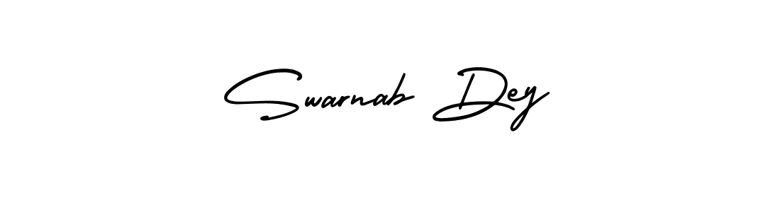 Similarly AmerikaSignatureDemo-Regular is the best handwritten signature design. Signature creator online .You can use it as an online autograph creator for name Swarnab Dey. Swarnab Dey signature style 3 images and pictures png