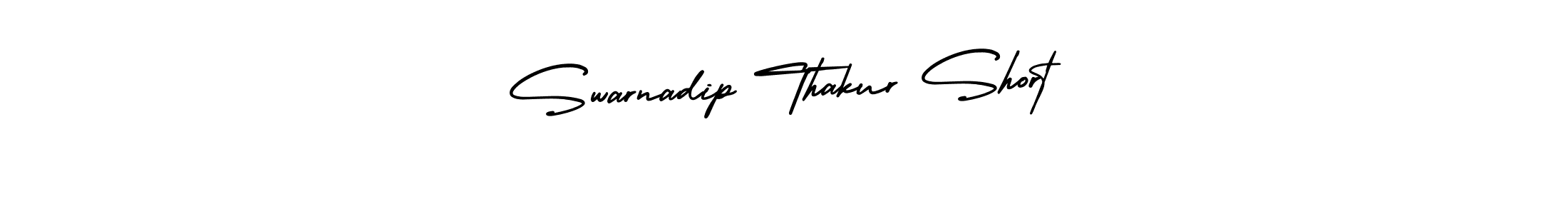 How to make Swarnadip Thakur Short name signature. Use AmerikaSignatureDemo-Regular style for creating short signs online. This is the latest handwritten sign. Swarnadip Thakur Short signature style 3 images and pictures png