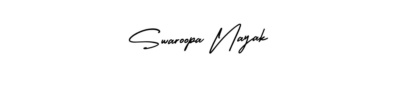 Also we have Swaroopa Nayak name is the best signature style. Create professional handwritten signature collection using AmerikaSignatureDemo-Regular autograph style. Swaroopa Nayak signature style 3 images and pictures png
