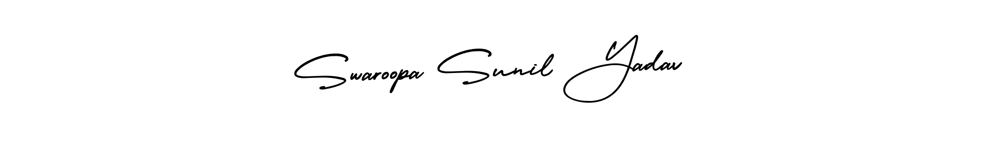 Best and Professional Signature Style for Swaroopa Sunil Yadav. AmerikaSignatureDemo-Regular Best Signature Style Collection. Swaroopa Sunil Yadav signature style 3 images and pictures png