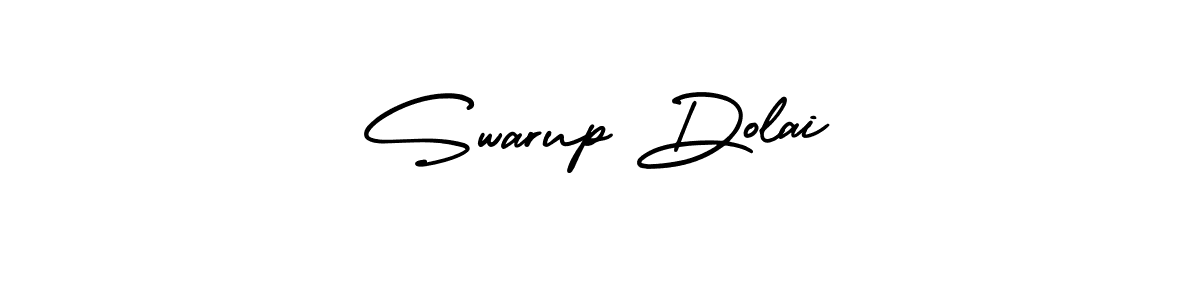 Make a short Swarup Dolai signature style. Manage your documents anywhere anytime using AmerikaSignatureDemo-Regular. Create and add eSignatures, submit forms, share and send files easily. Swarup Dolai signature style 3 images and pictures png