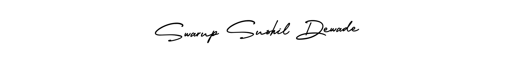 Best and Professional Signature Style for Swarup Sushil Dewade. AmerikaSignatureDemo-Regular Best Signature Style Collection. Swarup Sushil Dewade signature style 3 images and pictures png