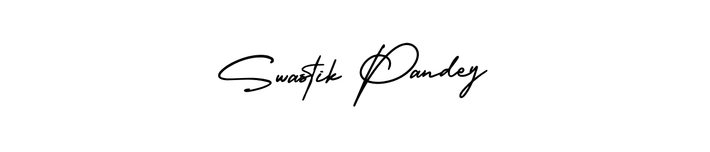 AmerikaSignatureDemo-Regular is a professional signature style that is perfect for those who want to add a touch of class to their signature. It is also a great choice for those who want to make their signature more unique. Get Swastik Pandey name to fancy signature for free. Swastik Pandey signature style 3 images and pictures png