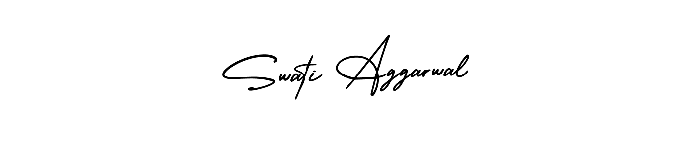 Make a beautiful signature design for name Swati Aggarwal. Use this online signature maker to create a handwritten signature for free. Swati Aggarwal signature style 3 images and pictures png