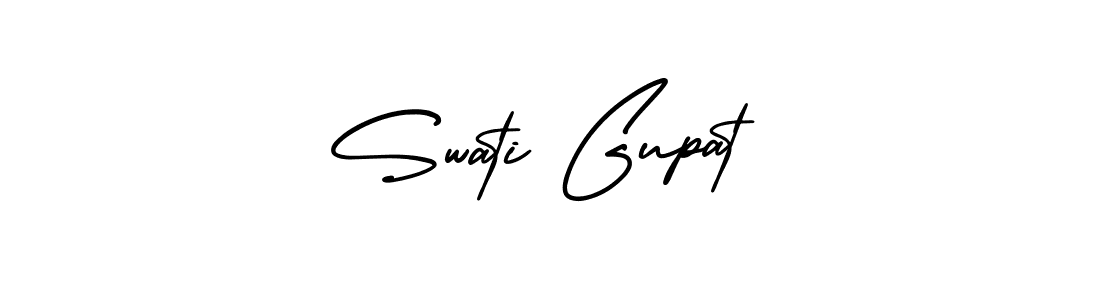 Make a beautiful signature design for name Swati Gupat. Use this online signature maker to create a handwritten signature for free. Swati Gupat signature style 3 images and pictures png